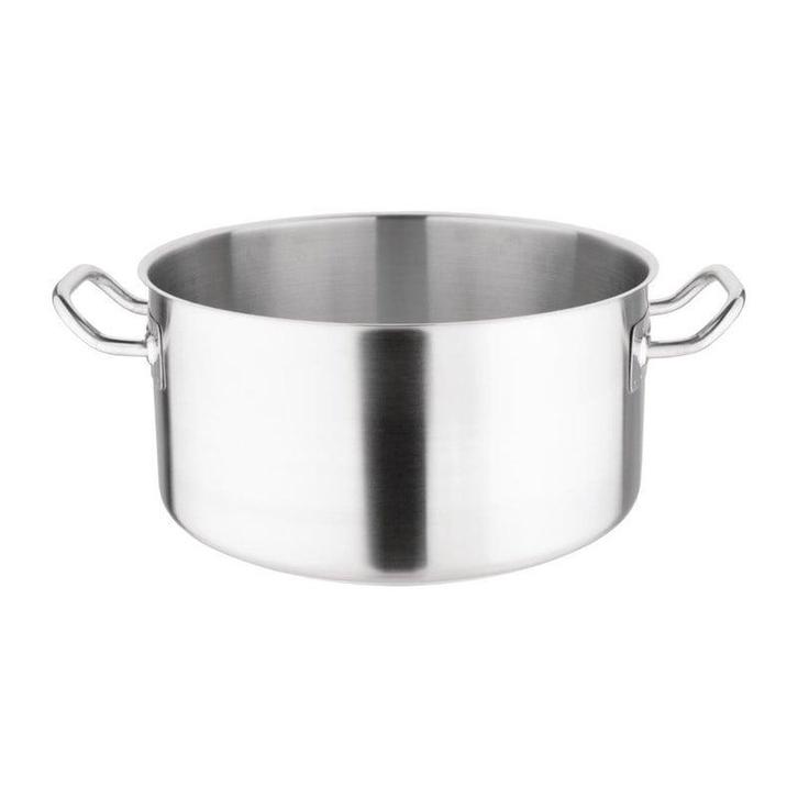 Kookpan | RVS | 12.5L | Div. Warmtebronnen | Ø320x166(h)mm, Zakelijke goederen, Horeca | Keukenapparatuur, Nieuw in verpakking