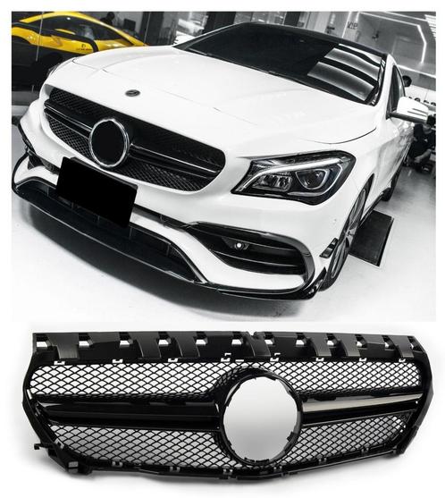 Sport Grille voor Mercedes C117 CLA-Klasse Zwart in AMG Opti, Auto diversen, Auto-accessoires, Verzenden