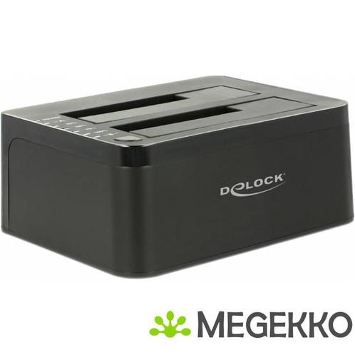 Delock 62661 USB 5 Gbps dubbel dockingstation voor 2 x SATA, Computers en Software, Harde schijven, Nieuw, Verzenden