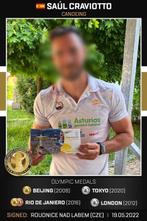 Olympic Games Rio 2016 - Saúl Craviotto (ESP) - Persoonlijk, Nieuw