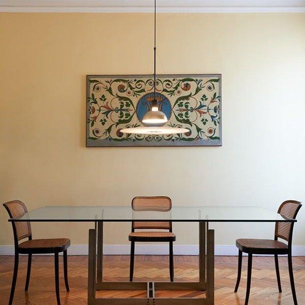 Flos - Achille Castiglioni - Lamp - FRISBI - metaal, PMMA, Antiek en Kunst, Antiek | Verlichting