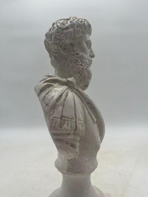 Sculpture, Marco Aurelio - 31 cm - poudre de marbre, Antiek en Kunst, Antiek | Keramiek en Aardewerk