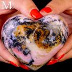 Pierre de cœur de palmier Cœur en rhodonite rose – Pérou -