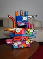 Jacqueline Schäfer - Beeld, Totem Silver XXL - 50 cm - resin