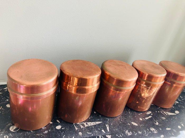 Pot (5) - Koper, Antiek en Kunst, Antiek | Keukengerei