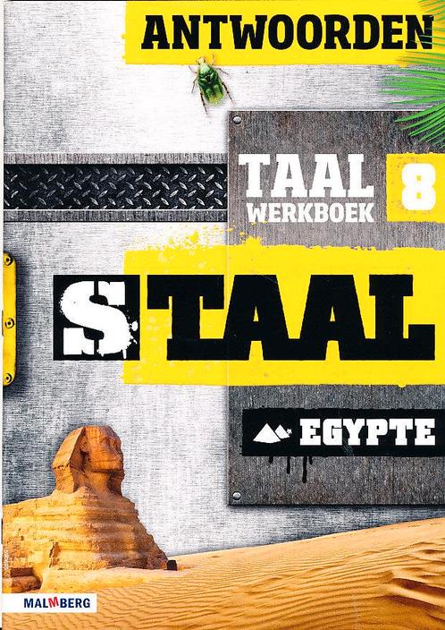 STaal Antwoorden Werkboek Taal Egypte groep 8 (zie omschrijv, Livres, Livres scolaires, Envoi