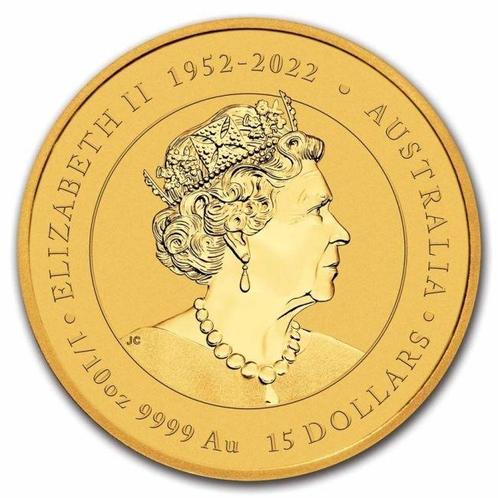 Australie. 2024 $15 Australia 1/10 oz Gold Lunar Dragon, Postzegels en Munten, Edelmetalen en Baren