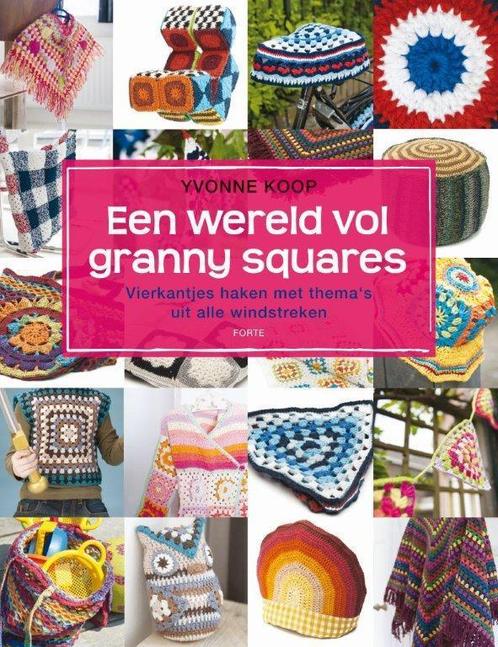Een wereld vol granny squeres 9789058779670 Yvonne Koop, Boeken, Hobby en Vrije tijd, Zo goed als nieuw, Verzenden