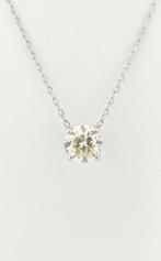 Halsketting - 14 karaat Witgoud - 1.01ct. tw. Diamant, Nieuw