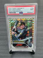 2023 Topps Chrome F1 Max Verstappen #162 Gold Checker Flag, Nieuw