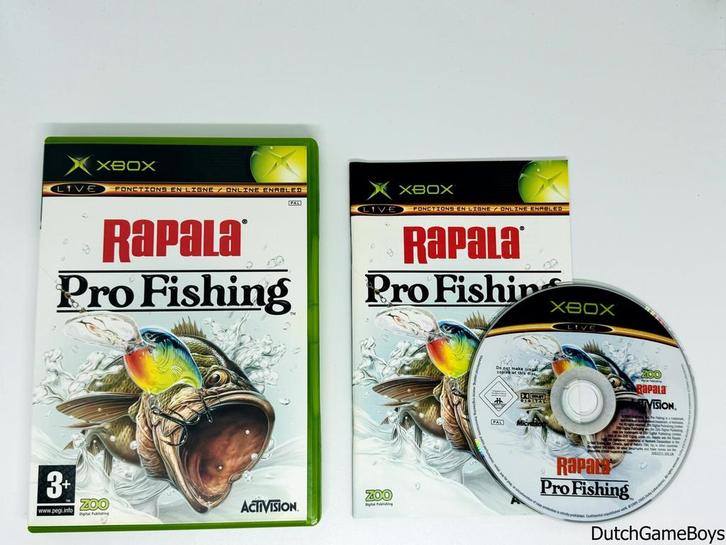 Xbox Classic - Rapala - Pro Fishing, Games en Spelcomputers, Games | Xbox Original, Gebruikt, Verzenden