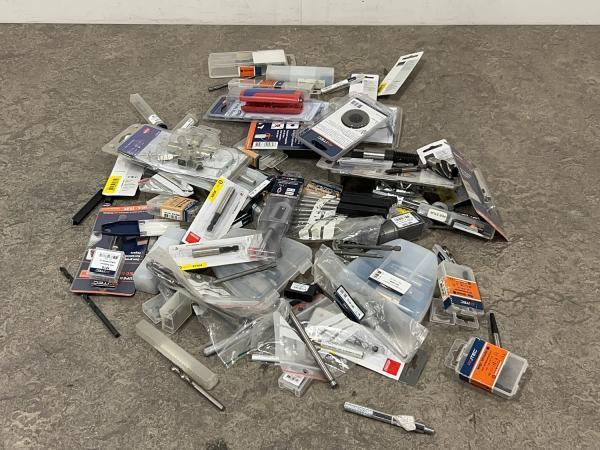 Veiling - Partij boren/bitjes diverse, Doe-het-zelf en Bouw, Gereedschap | Handgereedschap, Nieuw