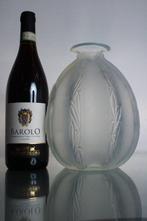 Marius Ernest Sabino - Vase - Les Feuillages - Opaline, Antiek en Kunst, Antiek | Glaswerk en Kristal