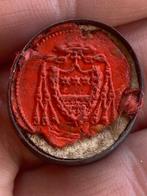 Reliekhouder - Metaal, Glas, Textiel - 1850-1900 - San