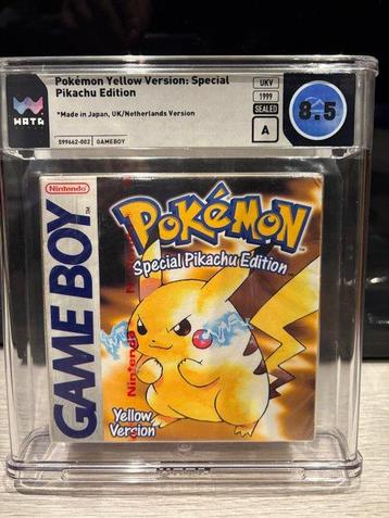 Nintendo - Pokémon Yellow Version - Special Pikachu Edition beschikbaar voor biedingen