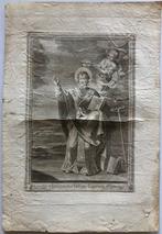Nicola Oddi (1672 - 1717) - SantAtanasio - 41,5x28,5 cm, Antiquités & Art