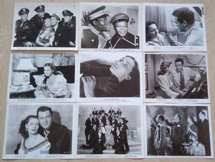 Lot of 300 - Movie stills, photos, mini-lobby cards (1940s), Collections, Cinéma & Télévision