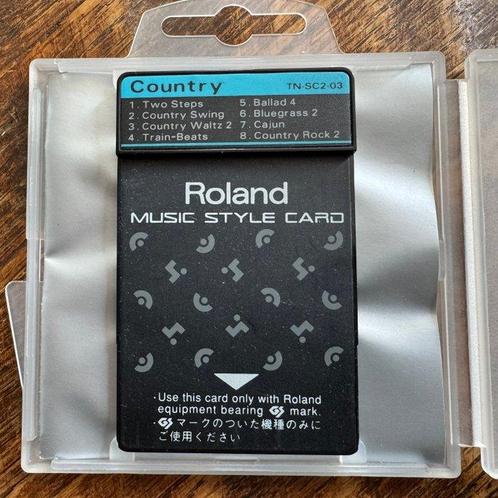 Roland - Music Style Cards - - Instruments de musique -, Muziek en Instrumenten, Blaasinstrumenten | Blokfluiten
