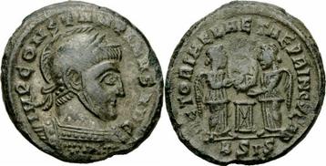 318-319 Roemisches Kaiserreich Constantin I Follis Siscia..., Verzenden