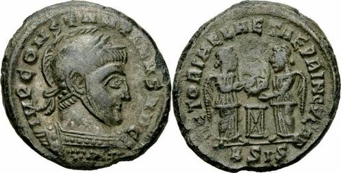 318-319 Roemisches Kaiserreich Constantin I Follis Siscia..., Postzegels en Munten, Munten en Bankbiljetten | Verzamelingen, Verzenden