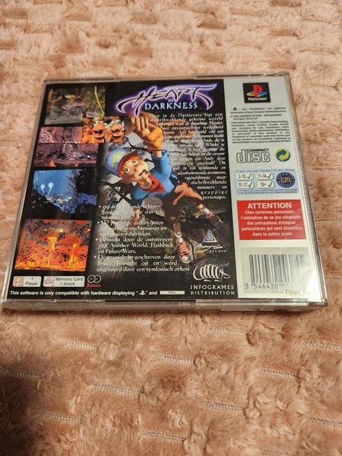 Sony - Playstation 1 (PS1) - Heart of Darkness Platinum, Games en Spelcomputers, Spelcomputers | Overige Accessoires