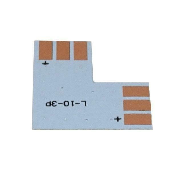 L connector - 10mm PCB - 3 pin - CCT, Huis en Inrichting, Lampen | Overige, Verzenden