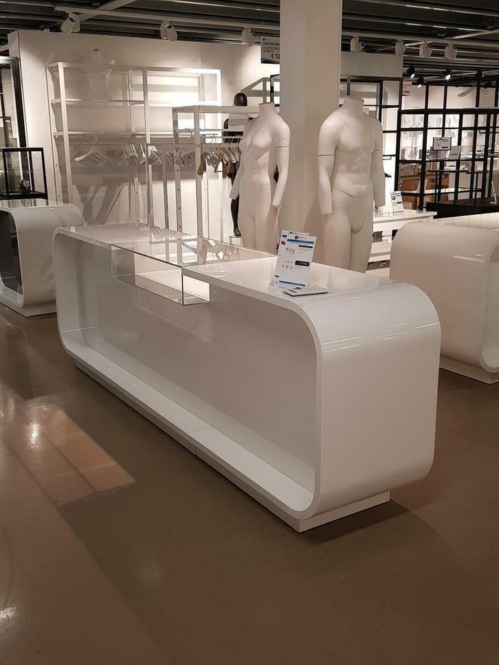 *TIP*  Super high glossy toonbank wit 310 cm c-pec-014-comp, Articles professionnels, Aménagement de Bureau & Magasin | Commerce & Inventaire