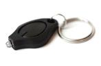 Sleutelhanger Zaklampje Zwart, Verzenden, Nieuw