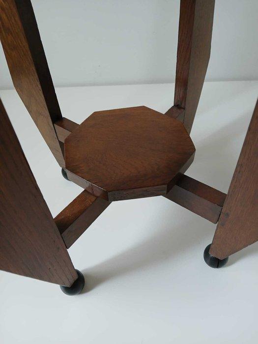 Table dappoint - Chêne - Amsterdamse School, Antiquités & Art, Art | Objets design