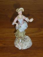 Triebner, Ens & Co, Rudolstadt - Beeld, Dame mit Hut - 14 cm