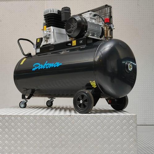 Datona Garage compressor - 270L - 380V - Datona, Doe-het-zelf en Bouw, Compressors, Ophalen of Verzenden