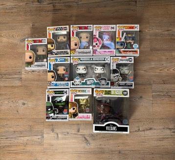 Funko  - Funko Pop Set of 11 various pops Exclusive - 2020+ beschikbaar voor biedingen