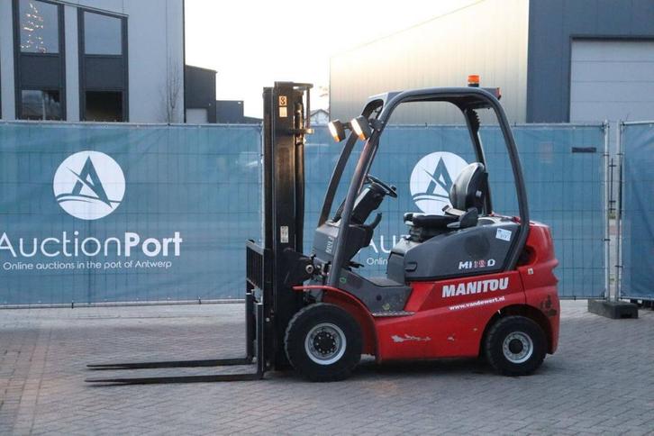 Veiling: Heftruck Manitou MI18D Diesel 1800kg 3.8m 2016, Zakelijke goederen, Machines en Bouw | Heftrucks en Intern transport