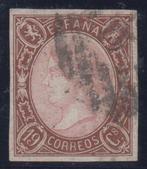 Espagne 1865 - Isabelle II. 19 pièces, châtaignier. - Edifil, Timbres & Monnaies, Timbres | Europe | Espagne