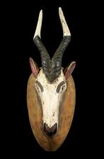 Masque antilope - Baulé - Côte dIvoire, Antiek en Kunst