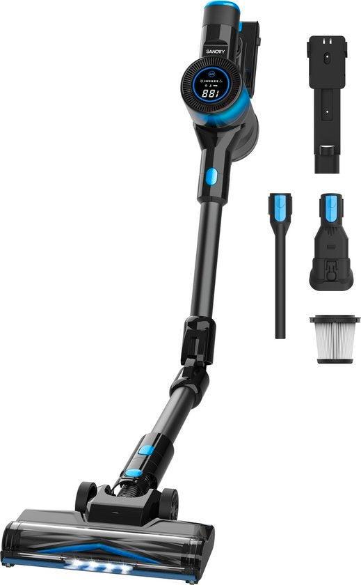 2dekans | Sanovy Turbo Flex X28 Steelstofzuiger Draadloos -, Elektronische apparatuur, Stofzuigers, Ophalen of Verzenden