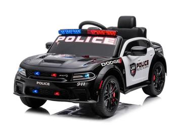 Dodge Charger SRT Politie, 12 volt elektrische kinderauto!