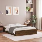 vidaXL Bedframe met lades bewerkt hout bruin eikenkleur, Huis en Inrichting, Slaapkamer | Bedden, Verzenden, Nieuw