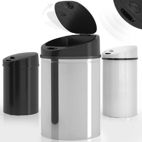 Vuilnisbak / Afvalbak met sensor - 30L - RVS - waterproof -, Huis en Inrichting, Overige Huis en Inrichting, Verzenden