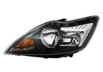 Ford Focus 2008-2011 Zwart/Chrome Koplamp Links (Koplampen), Nieuw, Verzenden