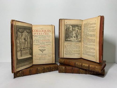 Érasme de Rotterdam - Les colloques - 1720, Antiek en Kunst, Antiek | Boeken en Manuscripten