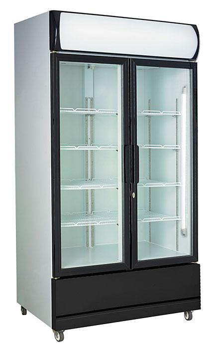 Koelkast 2 Glasdeuren Fcu-750, Zakelijke goederen, Horeca | Keukenapparatuur, Koelen en Vriezen, Verzenden