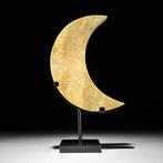 Geen reserveprijs - Prachtige onyx Crescent Moon -gevormd op