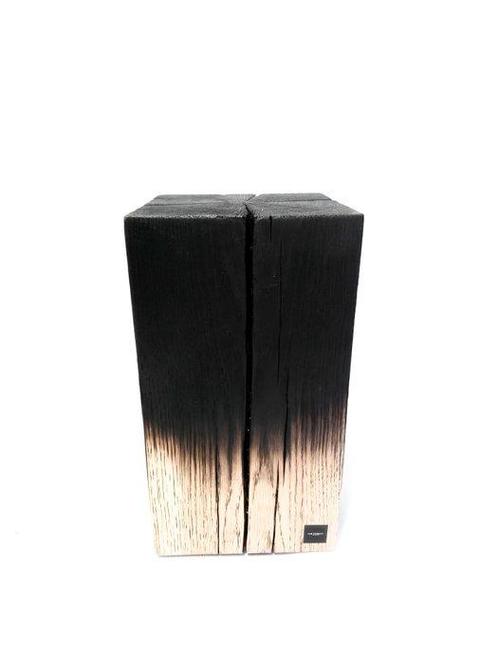 THE FOREST - Bijzettafel - Shou Sugi-verbod - Eik -, Antiek en Kunst, Kunst | Designobjecten