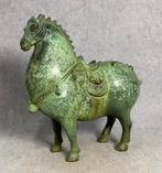 Tang-Stijl paard 24 cm / 2.4 kg - Brons - China - Eind 20e