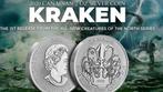 Canada. 10 Dollars 2020 Canada Kraken 2 oz .9999% silver