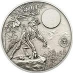Palau. 10 Dollars 2013 Mythical Creatures - Werewolf, 2 Oz