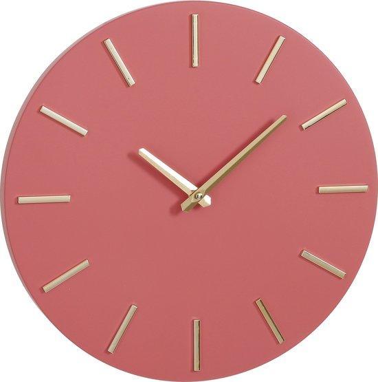 Tweedekans | Mica Decorations Brixen Wandklok - Ø36 cm -, Huis en Inrichting, Woonaccessoires | Overige, Ophalen of Verzenden