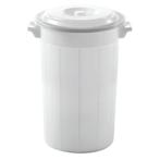 Voederton wit 65cm hoog 100l - kerbl