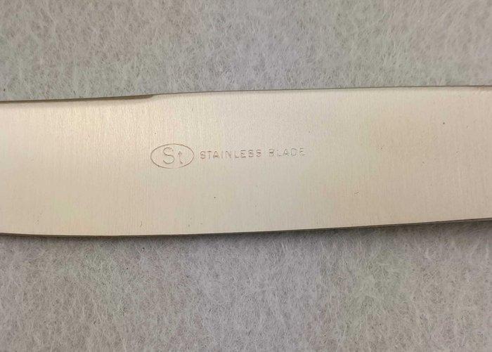 Bestekset (6) - .800 zilver - Messen, Antiek en Kunst, Antiek | Zilver en Goud